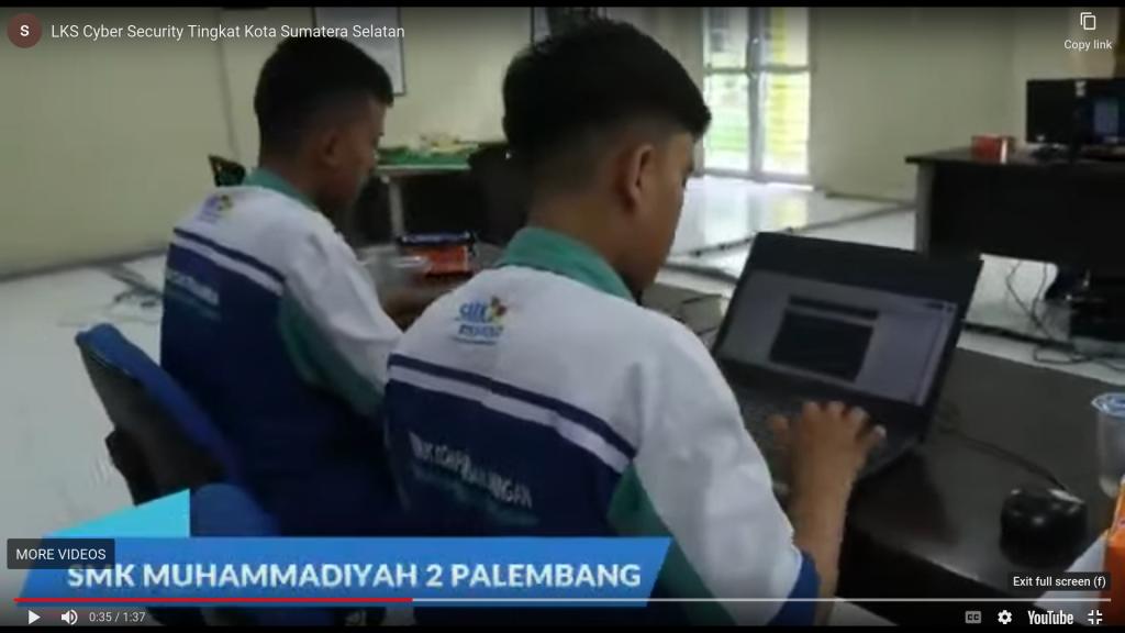 LKS Cyber Security Tingkat Kota Sumatera Selatan 2022: Sorotan pada Perwakilan Teknik Komputer Jaringan