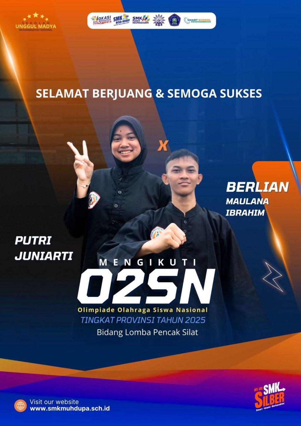 SISWA SMK MUHAMMADIYAH 2 PALEMBANG IKUTI O2SN TINGKAT PROVINSI SUMSEL 2025