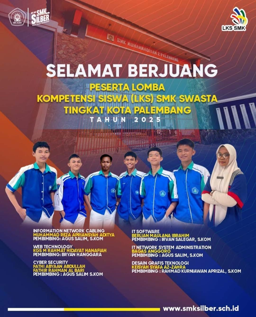 SMK Swasta Siap Berlaga! Berjuang di LKS Kota Palembang 2025 dengan Enam Bidang Lomba
