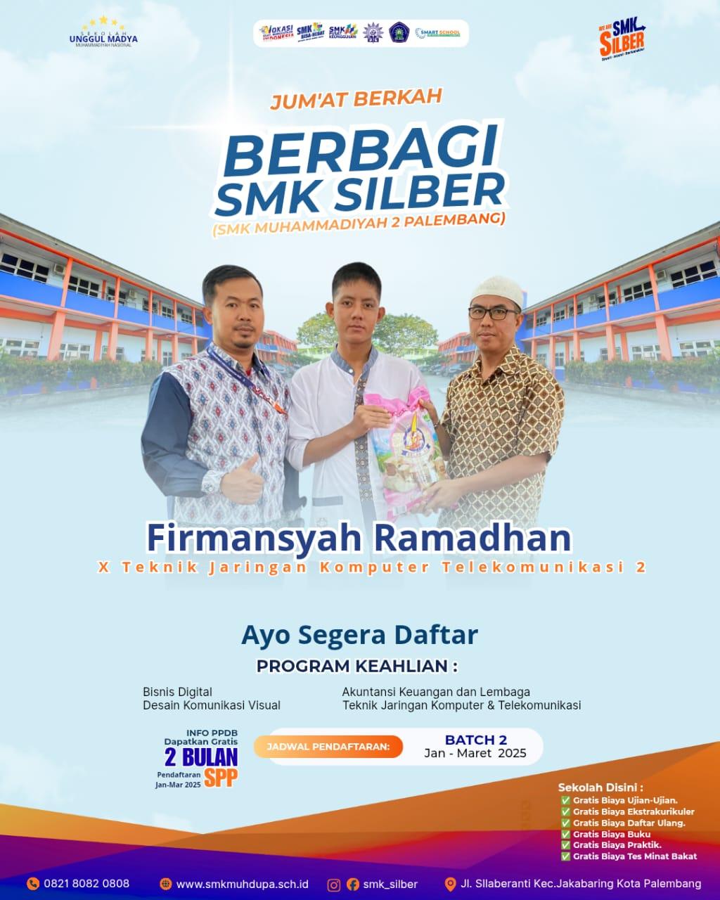 Jum'at Berkah" &amp; Kepedulian Sekolah (Hangat &amp; Menyentuh) Indahnya Berbagi di Jum'at Berkah SMK Silber ✨