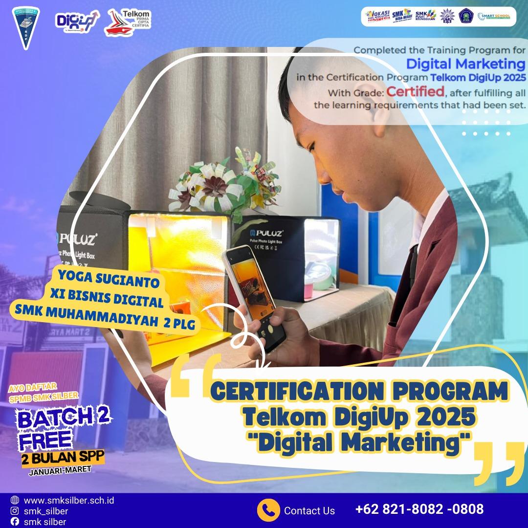 Selamat dan Sukses atas Kelulusan Sertifikasi Digital Marketing!