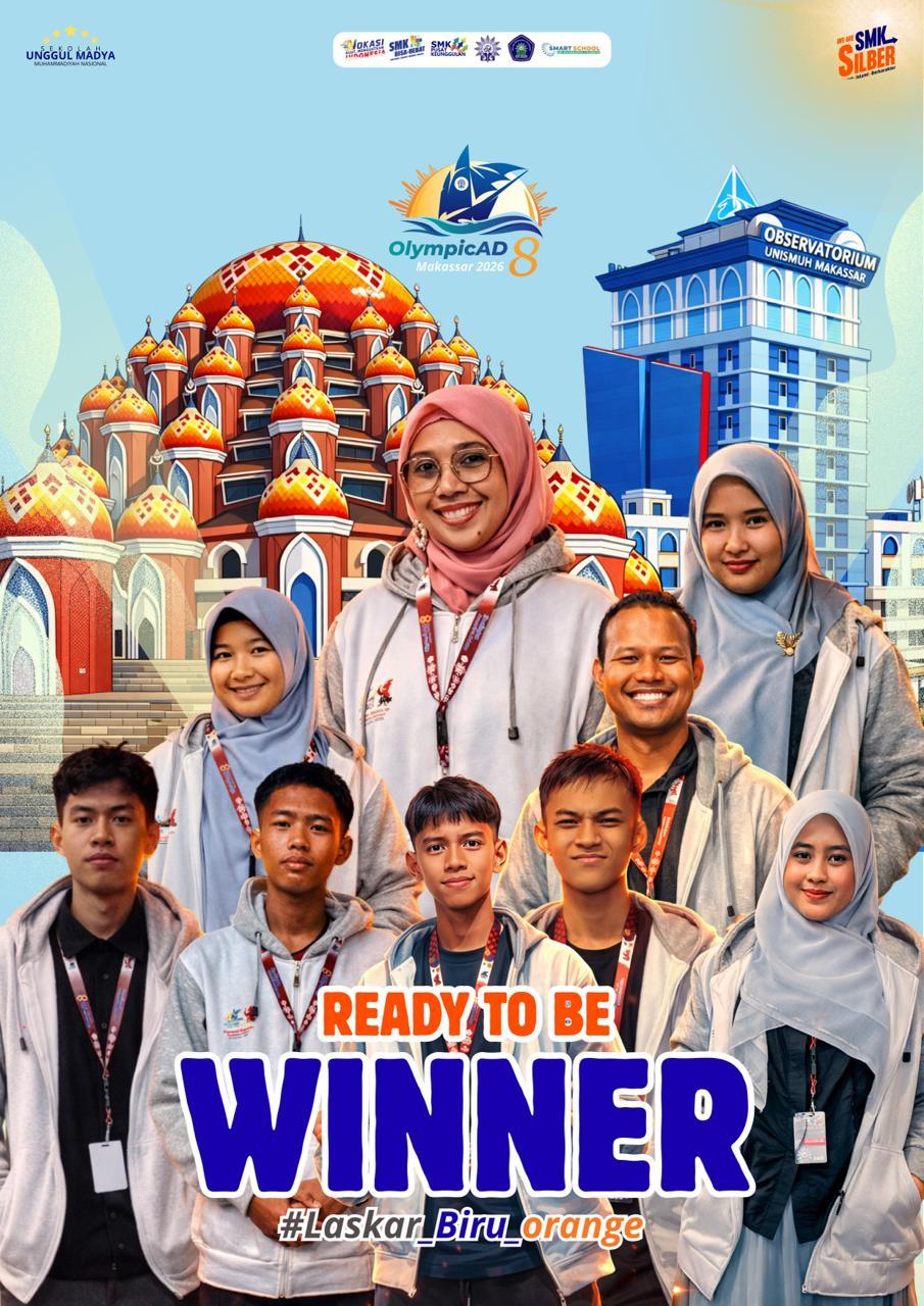 Siap Harumkan Nama Daerah! Kontingen &amp; Laskar Biru Orange SMK SILBER Melenggang ke OlympicAD ke-8 Makassar