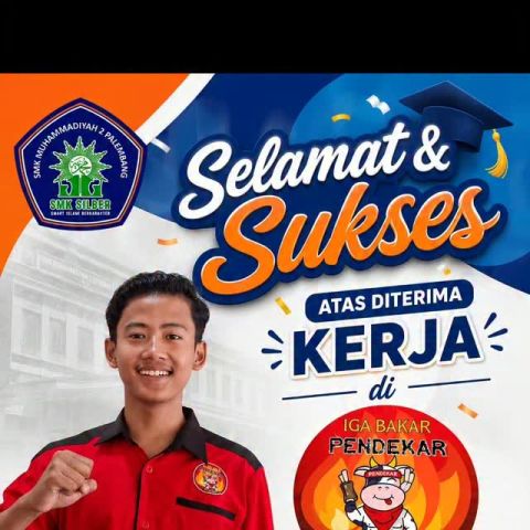 🎉 SELAMAT & SUKSES 🎉 Alhamdulillah, selamat dan sukses kepada Ananda Maulana, Alumni…
