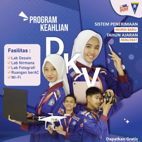 🎨✨ PROGRAM KEAHLIAN DESAIN KOMUNIKASI VISUAL (DKV) 📍 SMK SILBER – Smart, Islami, dan…