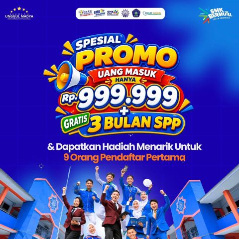🚀 LAUNCHING SPMB SMK SILBER 2027! 🚀 ✨ Saatnya jadi bagian dari generasi hebat SMK…